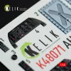 Kelik AH-1G interior 3D decals for ICM/Special Hobby kit - 3D belsőtér-részletező matricakészlet