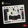 Kelik Dauphin II SA.365F / AS.565SA – 3D belsőtér-részletező matricakészlet, Kitty Hawk / Zimi Model maketthez