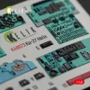 Kelik Ka-27 Helix interior 3D decals for HobbyBoss kit - 3D belsőtér-részletező matricakészlet