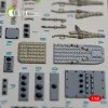 Kelik Ka-27 Helix interior 3D decals for HobbyBoss kit - 3D belsőtér-részletező matricakészlet
