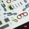 Kelik F-14A Tomcat interior 3D decals for Italeri kit - 3D belsőtér-részletező matricakészlet
