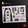 Kelik Messerschmitt Me-410 A1 interior 3D decals for Meng Model kit - 3D belsőtér-részletező matricakészlet