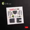 Kelik F-35B interior 3D decals for Tamiya kit - 3D belsőtér-részletező matricakészlet
