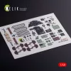 Kelik Ki-51 Sonia interior 3D decals for WingsyKits kit - 3D belsőtér-részletező matricakészlet