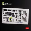Kelik O-2A Skymaster interior 3D decals small version for ICM kit - 3D belsőtér-részletező matricakészlet, kis változat