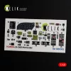Kelik B-26B Marauder interior 3D decals for ICM kit - 3D belsőtér-részletező matricakészlet