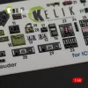 Kelik B-26B Marauder interior 3D decals for ICM kit - 3D belsőtér-részletező matricakészlet