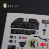 Kelik P-40N interior 3D decals for Academy kit - 3D belsőtér-részletező matricakészlet