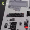 Kelik F-4J Phantom II interior 3D decals for Academy kit - 3D belsőtér-részletező matricakészlet