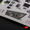 Kelik F-4J Phantom II interior 3D decals for Academy kit - 3D belsőtér-részletező matricakészlet