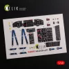 Kelik CH-47F interior 3D decals for Italeri kit - 3D belsőtér-részletező matricakészlet