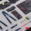 Kelik CH-47F interior 3D decals for Italeri kit - 3D belsőtér-részletező matricakészlet