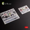 Kelik F-105G Thunderchief - interior 3D decals for HobbyBoss kit - 3D belsőtér-részletező matricakészlet