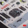 Kelik F-105G Thunderchief - interior 3D decals for HobbyBoss kit - 3D belsőtér-részletező matricakészlet
