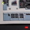 Kelik F-105D Thunderchief - interior 3D decals for HobbyBoss kit - 3D belsőtér-részletező matricakészlet