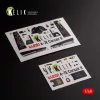 Kelik A-7E Corsair II- interior 3D decals for HobbyBoss kit - 3D belsőtér-részletező matricakészlet