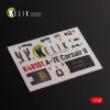 Kelik A-7E Corsair II- interior 3D decals for HobbyBoss kit - 3D belsőtér-részletező matricakészlet