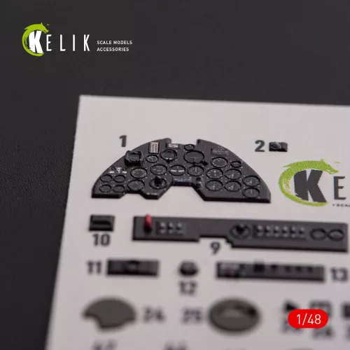 Kelik P-38F Lightning – 3D belsőtér-részletező matricakészlet
