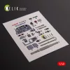 Kelik IL-2M3 - interior 3D decals for Academy/Accurate Miniatures kit - 3D belsőtér-részletező matricakészlet, Academy/Accurate Miniatures makettekhez