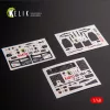 Kelik UH-60A Black Hawk - Type 1 interior 3D decals for ICM kit - UH-60A Black Hawk - 1. típus – 3D belsőtér-részletező matricakészlet