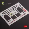 Kelik UH-60A Black Hawk - Type 1 interior 3D decals for ICM kit - UH-60A Black Hawk - 1. típus – 3D belsőtér-részletező matricakészlet