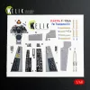Kelik F-106A Delta Dart - interior 3D decals for Trumpeter kit - 3D belsőtér-részletező matricakészlet