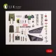Kelik Jas-39 A - interior 3D decals for Italeri kit - 3D belsőtér-részletező matricakészlet