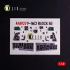 Kelik F-16CJ - interior 3D decals for Tamiya kit - 3D belsőtér-részletező matricakészlet