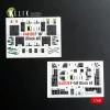 Kelik F-16F Block 60 - interior 3D decals for Hasegawa kit - 3D belsőtér-részletező matricakészlet