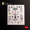 Kelik Tornado IDS - interior 3D decals for Italeri kit - Tornado IDS – 3D belsőtér-részletező matricakészlet