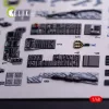 Kelik A-10A - interior 3D decals for Tamiya kit - 3D belsőtér-részletező matricakészlet