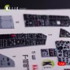 Kelik F-101B VooDoo - interior 3D decals for Zimi Model/KittyHawk kit - 3D belsőtér-részletező matricakészlet