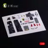 Kelik F-101A/C VooDoo - interior 3D decals for Zimi Model/KittyHawk kit - 3D belsőtér-részletező matricakészlet