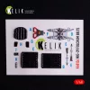 Kelik Mig-29C (9-13) Fulcrum interior 3D decals for GWH - 3D belsőtér-részletező matricakészlet