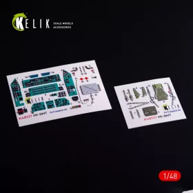   Kelik Mi-8MT - interior 3D decals for Trumpeter kit - 3D belsőtér-részletező matricakészlet