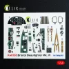 Kelik Bristol Beaufighter Mk.VI - interior 3D decals for Tamiya kit - 3D belsőtér-részletező matricakészlet