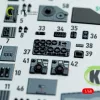 Kelik Do-217 N/J - interior 3D decals for ICM kit - 3D belsőtér-részletező matricakészlet