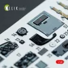 Kelik Do-217 N/J - interior 3D decals for ICM kit - 3D belsőtér-részletező matricakészlet
