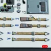 Kelik Do-217 N/J - interior 3D decals for ICM kit - 3D belsőtér-részletező matricakészlet