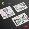 Kelik AV-8B Harrier - interior 3D decals for Hasegawa kit - 3D belsőtér-részletező matricakészlet