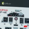 Kelik RF-4E - interior 3D decals for Hasegawa kit - 3D belsőtér-részletező matricakészlet