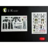 Kelik F-4E - interior 3D decals for Hasegawa kit - 3D belsőtér-részletező matricakészlet