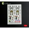 Kelik F-4E - interior 3D decals for Hasegawa kit - 3D belsőtér-részletező matricakészlet