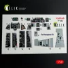 Kelik F-4E - interior 3D decals for Hasegawa kit - 3D belsőtér-részletező matricakészlet