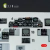 Kelik F-4E - interior 3D decals for Hasegawa kit - 3D belsőtér-részletező matricakészlet