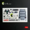 Kelik HARRIER GR3 - interior 3D decals for Kinetic kit - 3D belsőtér-részletező matricakészlet