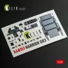 Kelik HARRIER GR3 - interior 3D decals for Kinetic kit - 3D belsőtér-részletező matricakészlet