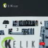 Kelik HARRIER GR3 - interior 3D decals for Kinetic kit - 3D belsőtér-részletező matricakészlet
