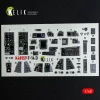 Kelik F-14D - interior 3D decals for GWH kit - 3D belsőtér-részletező matricakészlet