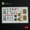 Kelik F-14D - interior 3D decals for GWH kit - 3D belsőtér-részletező matricakészlet
